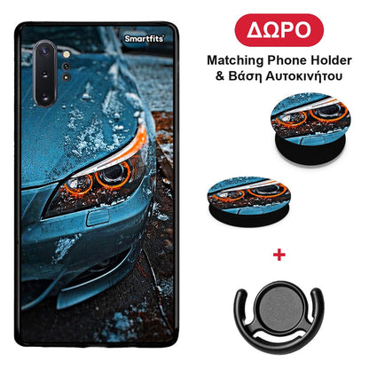 Bmw E60 - Samsung Galaxy Note 10+ θήκη + Δώρο Phone Holder & Βάση Αυτοκινήτου