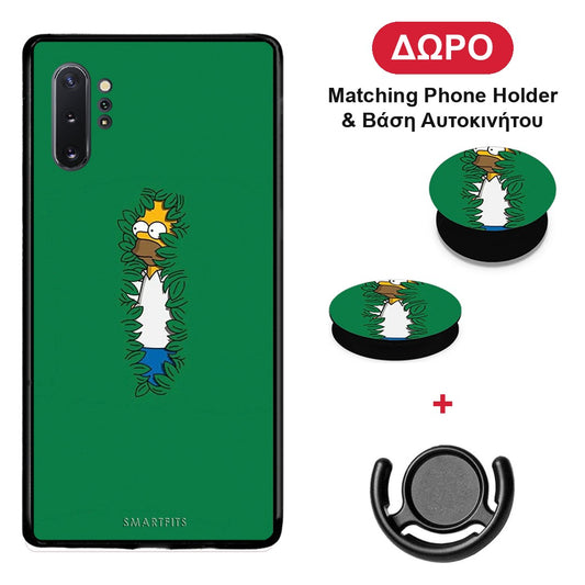 Bush Man - Samsung Galaxy Note 10+ θήκη + Δώρο Phone Holder & Βάση Αυτοκινήτου