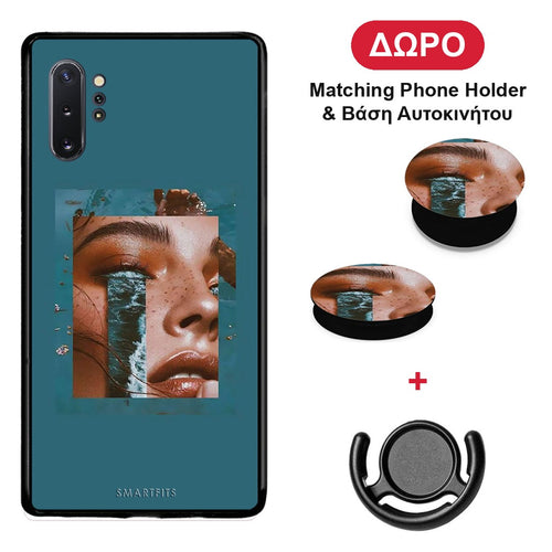 Cry An Ocean - Samsung Galaxy Note 10+ θήκη + Δώρο Phone Holder & Βάση Αυτοκινήτου