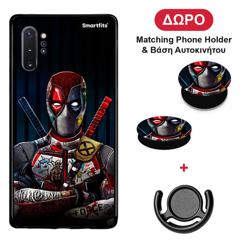 Funny Guy - Samsung Galaxy Note 10+ θήκη + Δώρο Phone Holder & Βάση Αυτοκινήτου