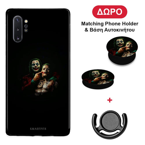 Hero Clown - Samsung Galaxy Note 10+ θήκη + Δώρο Phone Holder & Βάση Αυτοκινήτου