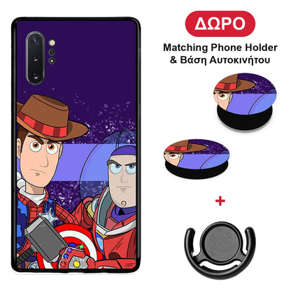 Infinity Story - Samsung Galaxy Note 10+ θήκη + Δώρο Phone Holder & Βάση Αυτοκινήτου