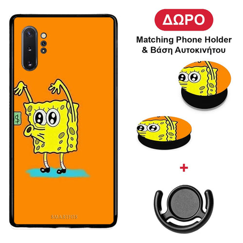 No Money 2 - Samsung Galaxy Note 10+ θήκη + Δώρο Phone Holder & Βάση Αυτοκινήτου