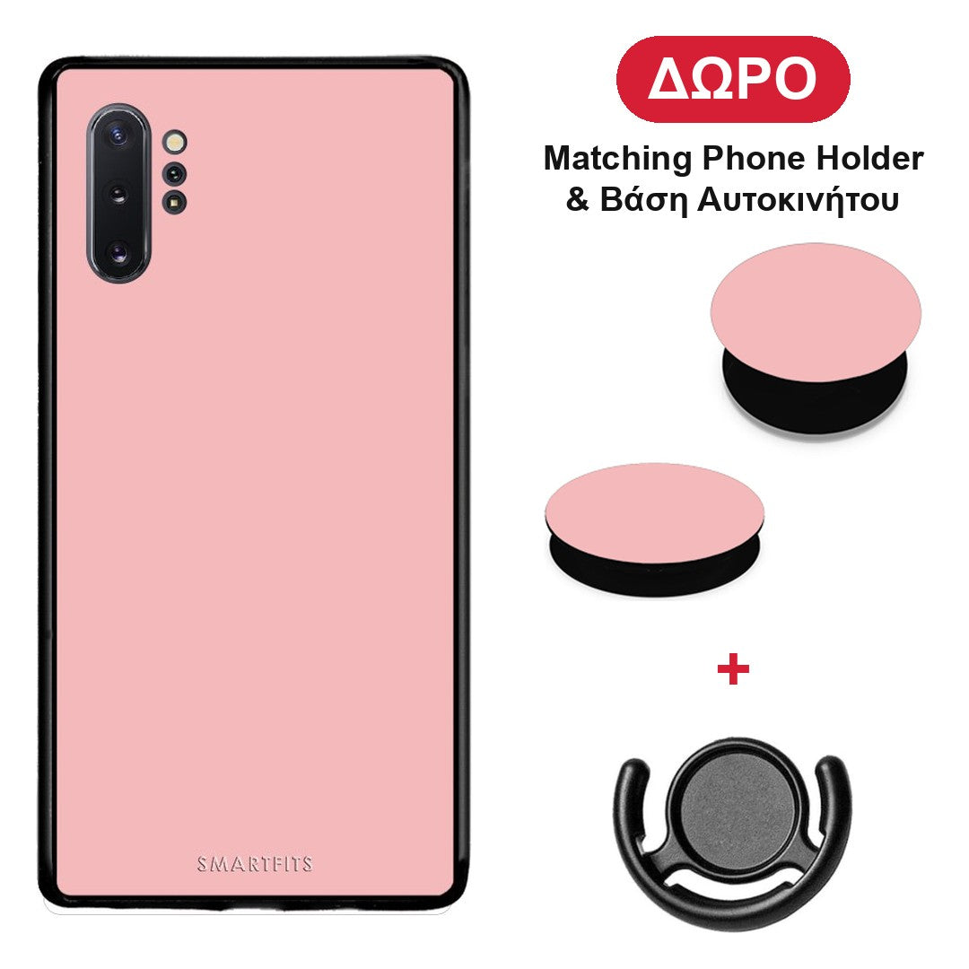 Color Nude - Samsung Galaxy Note 10+ θήκη + Δώρο Phone Holder & Βάση Αυτοκινήτου