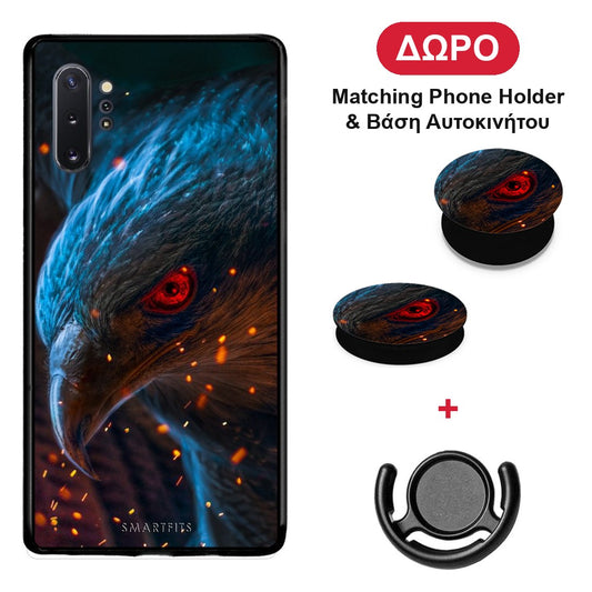 PopArt Eagle - Samsung Galaxy Note 10+ θήκη + Δώρο Phone Holder & Βάση Αυτοκινήτου
