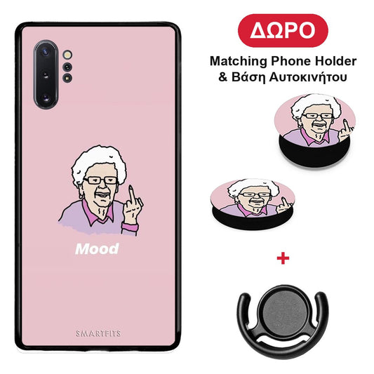 PopArt Mood - Samsung Galaxy Note 10+ θήκη + Δώρο Phone Holder & Βάση Αυτοκινήτου
