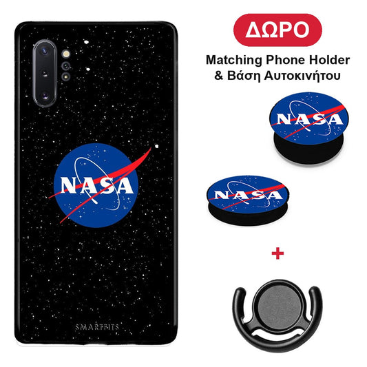 PopArt NASA - Samsung Galaxy Note 10+ θήκη + Δώρο Phone Holder & Βάση Αυτοκινήτου