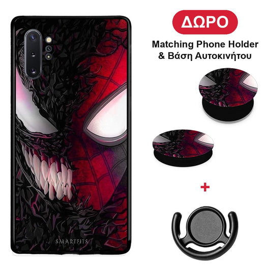 PopArt SpiderVenom - Samsung Galaxy Note 10+ θήκη + Δώρο Phone Holder & Βάση Αυτοκινήτου