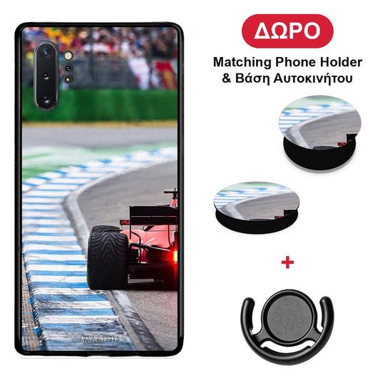Racing Vibes - Samsung Galaxy Note 10+ θήκη + Δώρο Phone Holder & Βάση Αυτοκινήτου