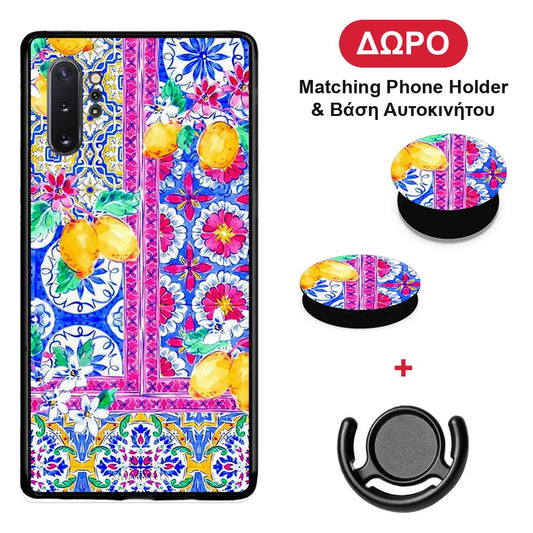Retro Spring - Samsung Galaxy Note 10+ θήκη + Δώρο Phone Holder & Βάση Αυτοκινήτου