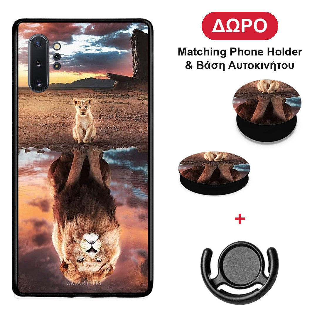 Sunset Dreams - Samsung Galaxy Note 10+ θήκη + Δώρο Phone Holder & Βάση Αυτοκινήτου
