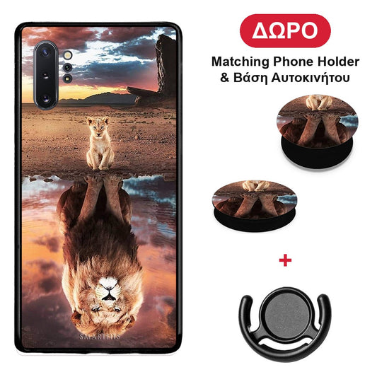 Sunset Dreams - Samsung Galaxy Note 10+ θήκη + Δώρο Phone Holder & Βάση Αυτοκινήτου