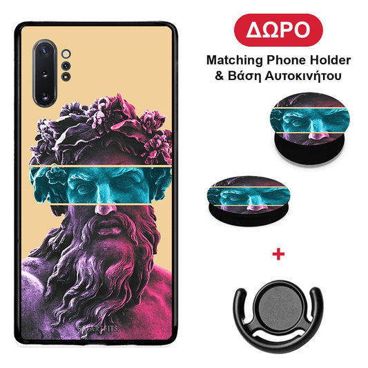 Zeus Art - Samsung Galaxy Note 10+ θήκη + Δώρο Phone Holder & Βάση Αυτοκινήτου