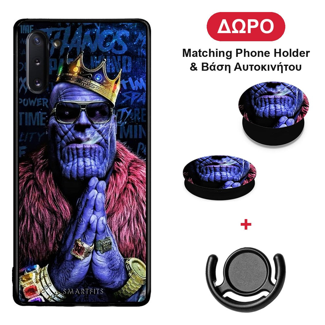 PopArt Thanos - Samsung Galaxy Note 10 θήκη + Δώρο Phone Holder & Βάση Αυτοκινήτου