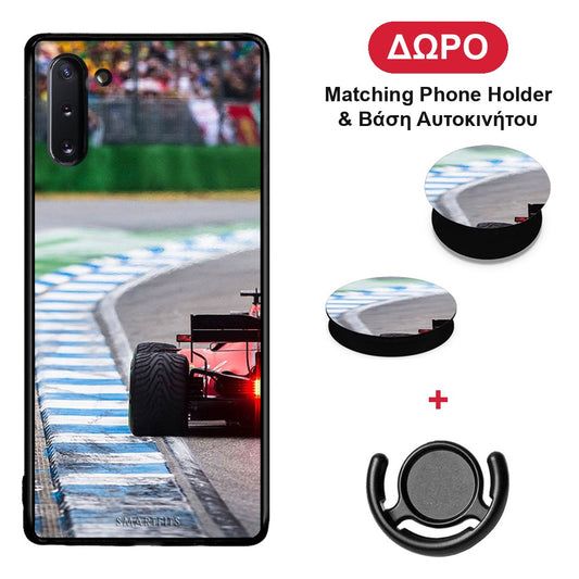 Racing Vibes - Samsung Galaxy Note 10 θήκη + Δώρο Phone Holder & Βάση Αυτοκινήτου