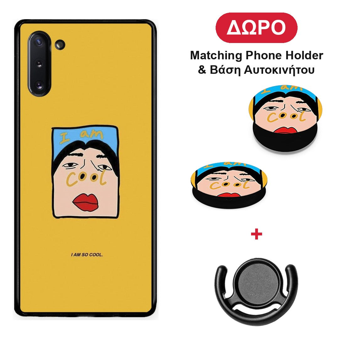 So Cool - Samsung Galaxy Note 10 θήκη + Δώρο Phone Holder & Βάση Αυτοκινήτου