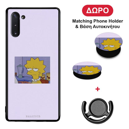 So Happy - Samsung Galaxy Note 10 θήκη + Δώρο Phone Holder & Βάση Αυτοκινήτου