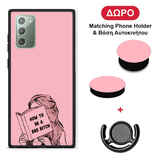 Bad Bitch - Samsung Galaxy Note 20 θήκη + Δώρο Phone Holder & Βάση Αυτοκινήτου