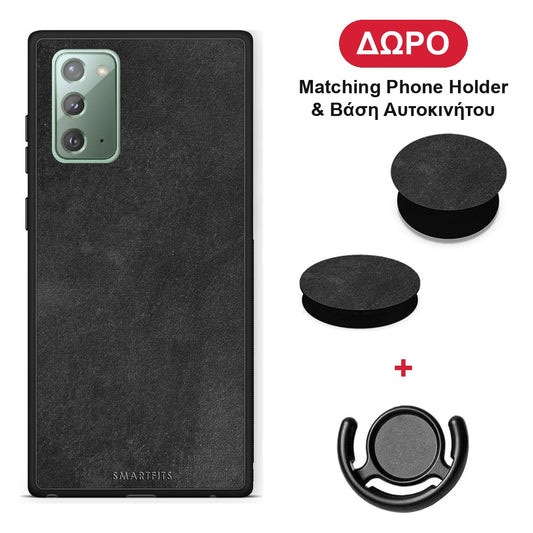 Color Black Slate - Samsung Galaxy Note 20 θήκη + Δώρο Phone Holder & Βάση Αυτοκινήτου