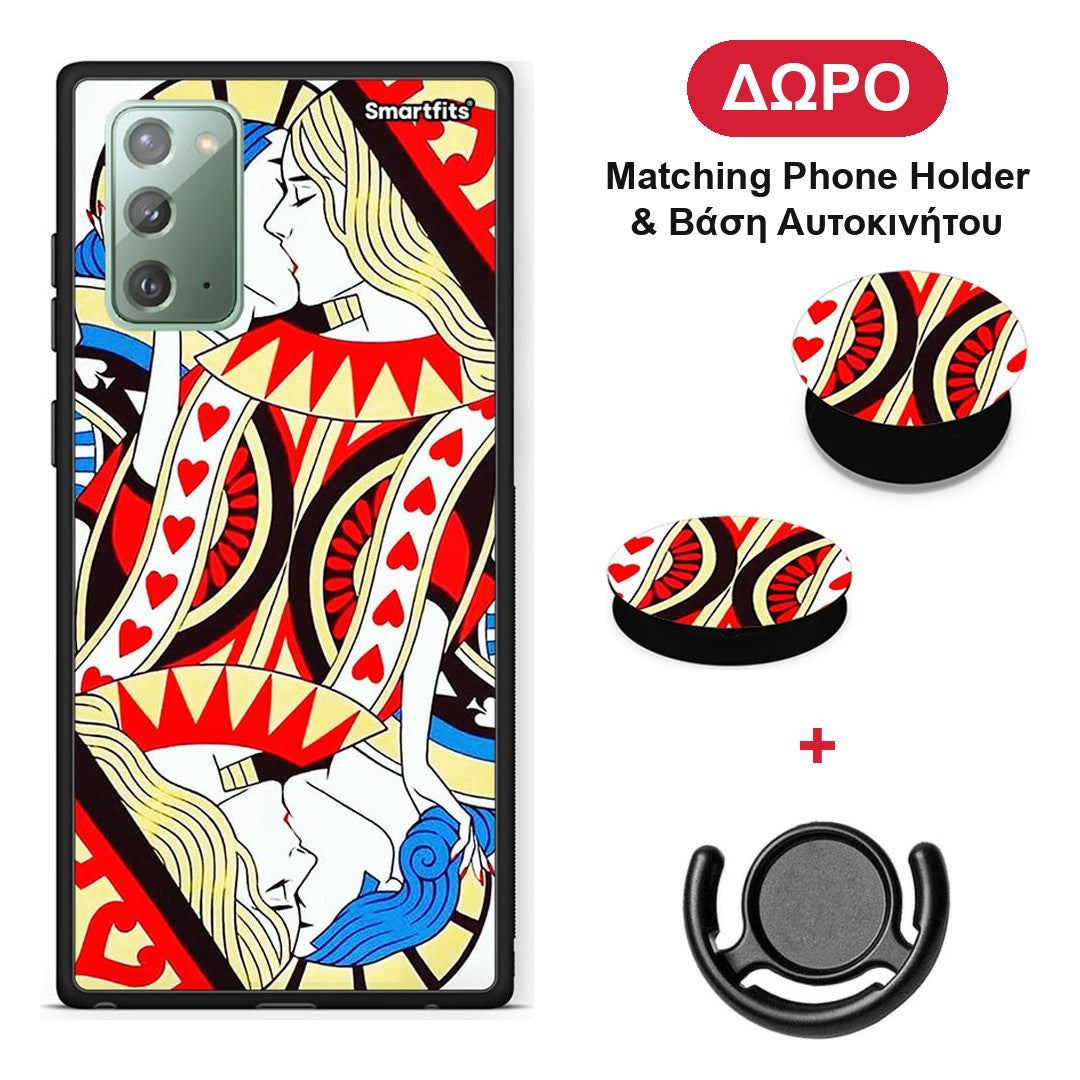 Card Love - Samsung Galaxy Note 20 θήκη + Δώρο Phone Holder & Βάση Αυτοκινήτου