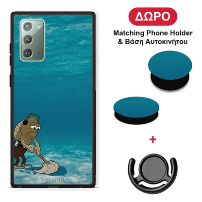 Clean The Ocean - Samsung Galaxy Note 20 θήκη + Δώρο Phone Holder & Βάση Αυτοκινήτου