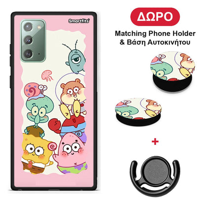 Cute Companion - Samsung Galaxy Note 20 θήκη + Δώρο Phone Holder & Βάση Αυτοκινήτου