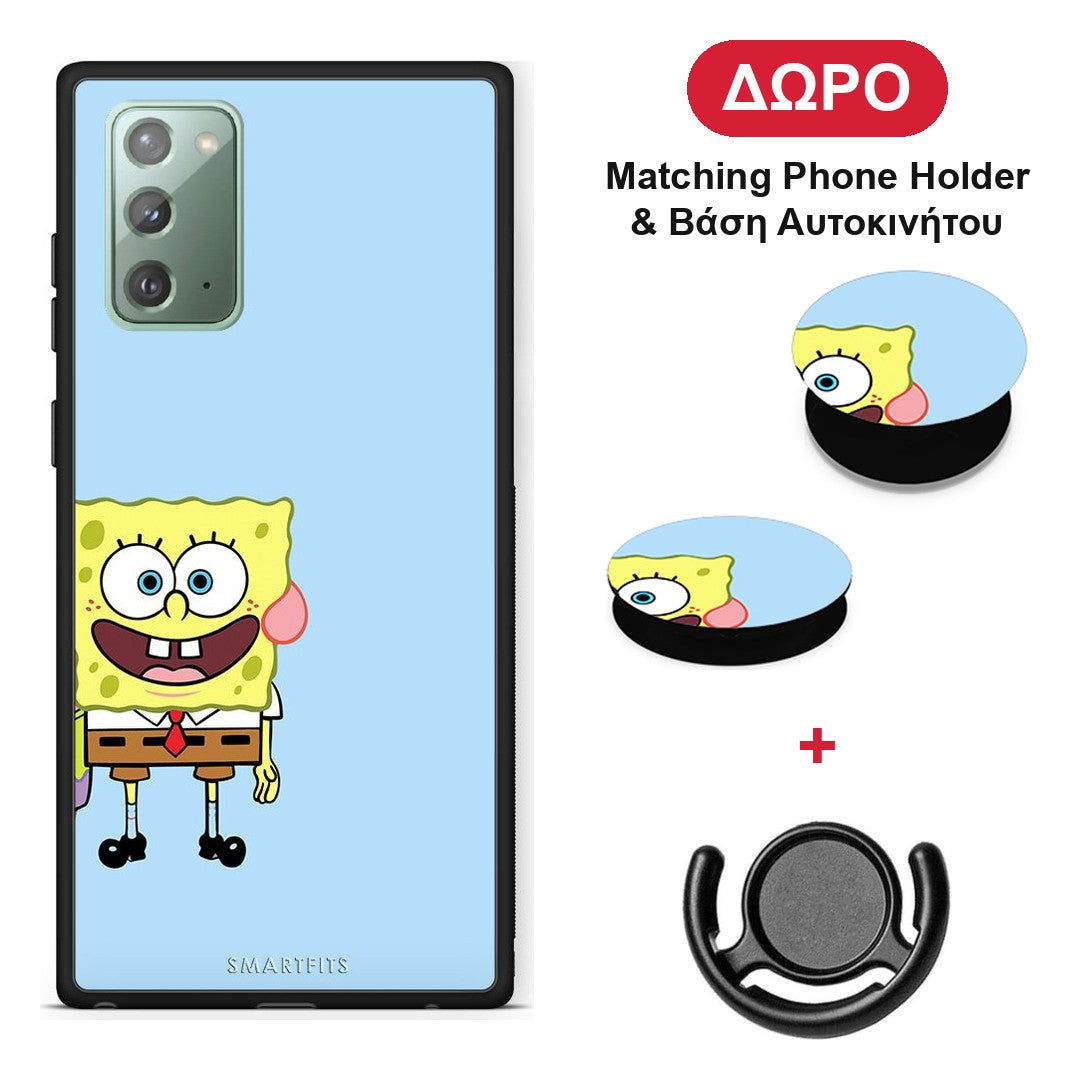 Friends Bob - Samsung Galaxy Note 20 θήκη + Δώρο Phone Holder & Βάση Αυτοκινήτου