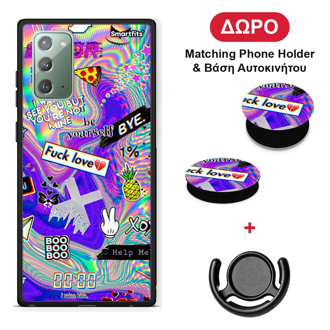 Game Over - Samsung Galaxy Note 20 θήκη + Δώρο Phone Holder & Βάση Αυτοκινήτου