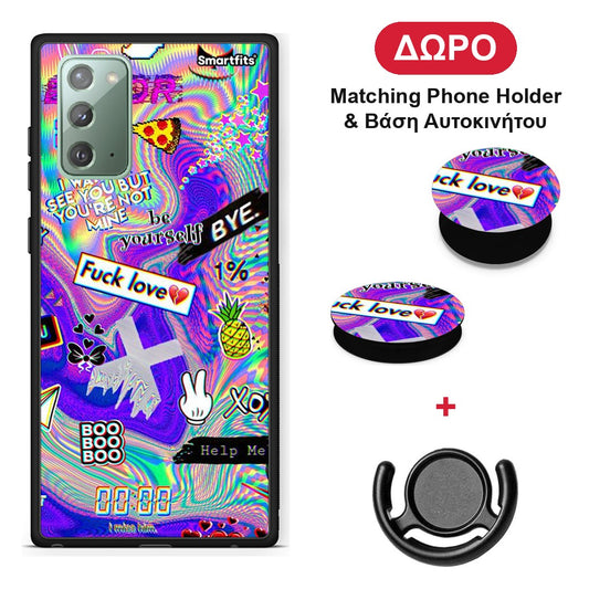 Game Over - Samsung Galaxy Note 20 θήκη + Δώρο Phone Holder & Βάση Αυτοκινήτου