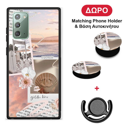 Golden Hour - Samsung Galaxy Note 20 θήκη + Δώρο Phone Holder & Βάση Αυτοκινήτου