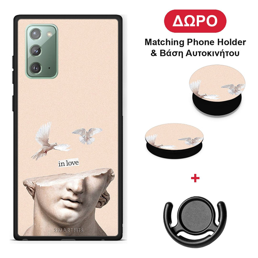 In Love - Samsung Galaxy Note 20 θήκη + Δώρο Phone Holder & Βάση Αυτοκινήτου