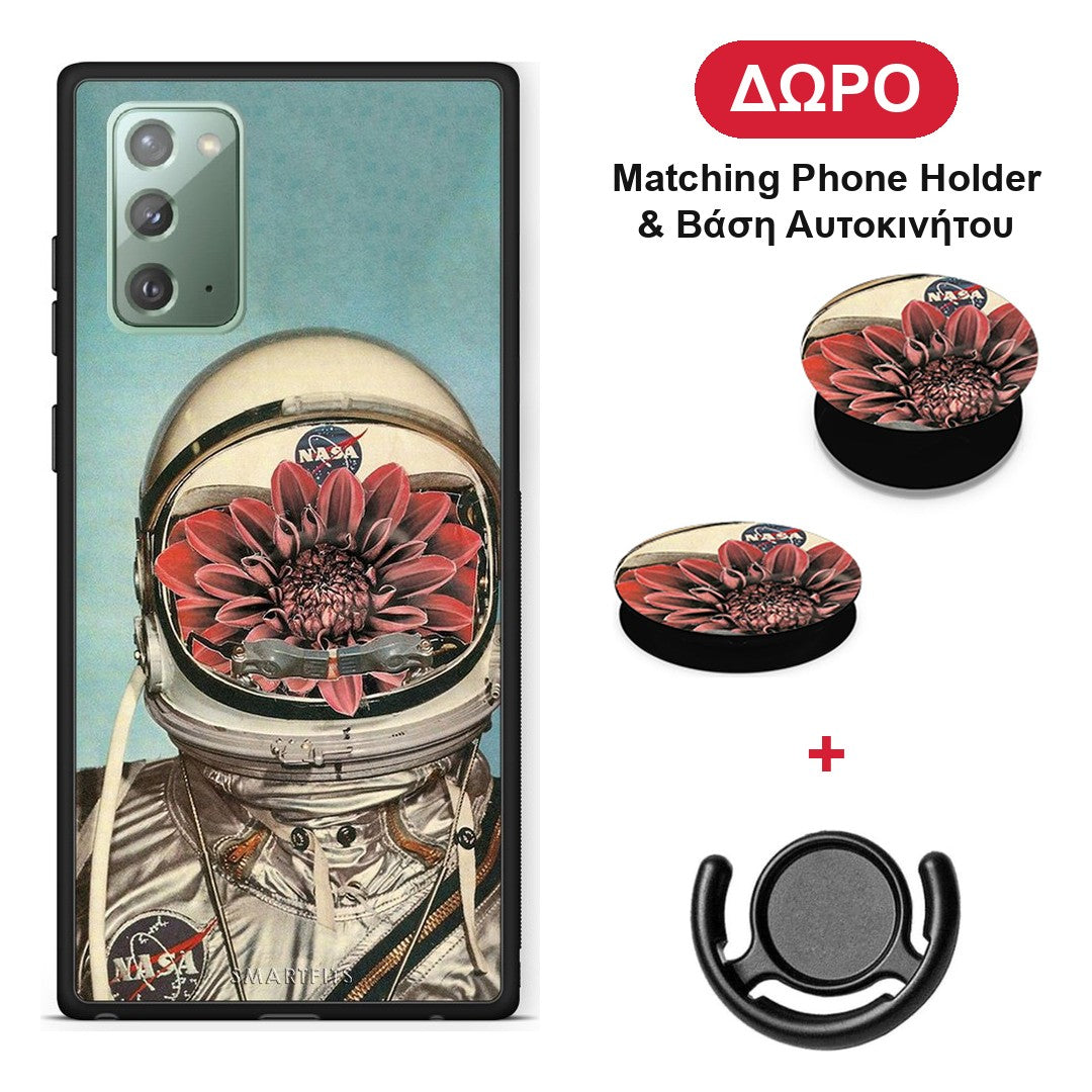 Nasa Bloom - Samsung Galaxy Note 20 θήκη + Δώρο Phone Holder & Βάση Αυτοκινήτου