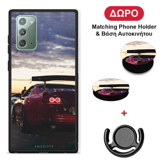 Racing Supra - Samsung Galaxy Note 20 θήκη + Δώρο Phone Holder & Βάση Αυτοκινήτου
