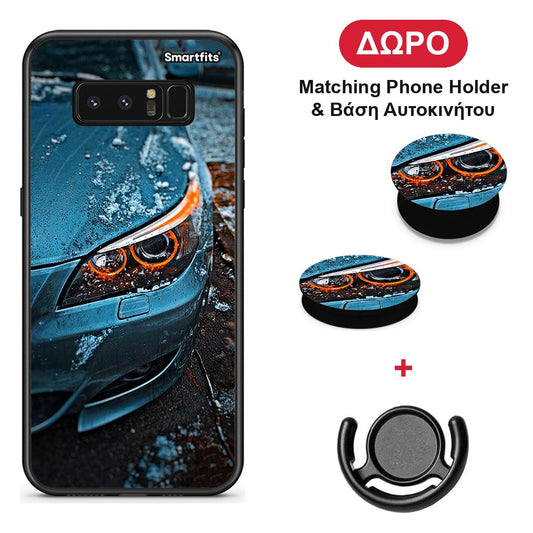 Bmw E60 - Samsung Galaxy Note 8 θήκη + Δώρο Phone Holder & Βάση Αυτοκινήτου