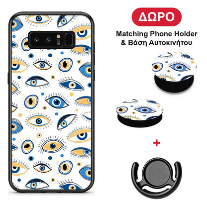 Ftou Ftou - Samsung Galaxy Note 8 θήκη + Δώρο Phone Holder & Βάση Αυτοκινήτου