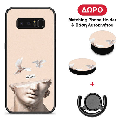 In Love - Samsung Galaxy Note 8 θήκη + Δώρο Phone Holder & Βάση Αυτοκινήτου