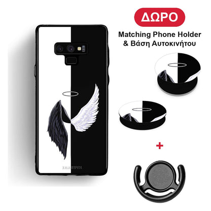 Angels Demons - Samsung Galaxy Note 9 θήκη + Δώρο Phone Holder & Βάση Αυτοκινήτου