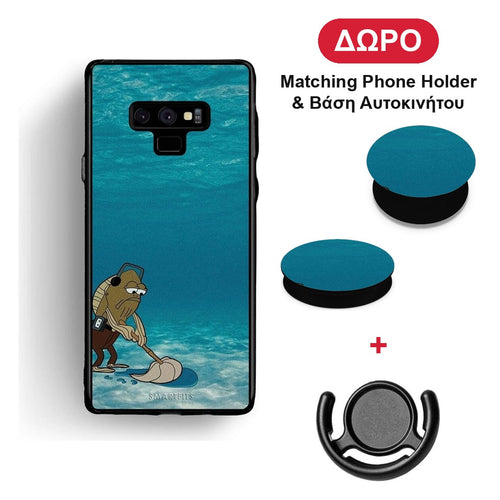 Clean The Ocean - Samsung Galaxy Note 9 θήκη + Δώρο Phone Holder & Βάση Αυτοκινήτου