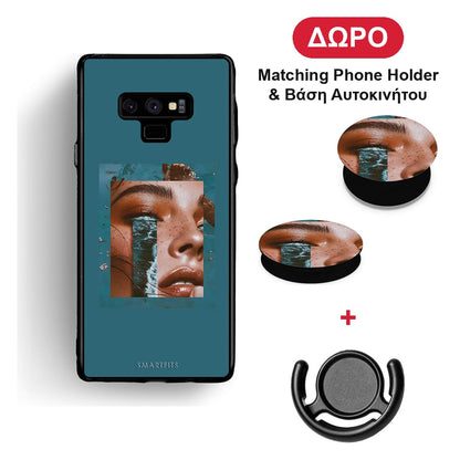 Cry An Ocean - Samsung Galaxy Note 9 θήκη + Δώρο Phone Holder & Βάση Αυτοκινήτου