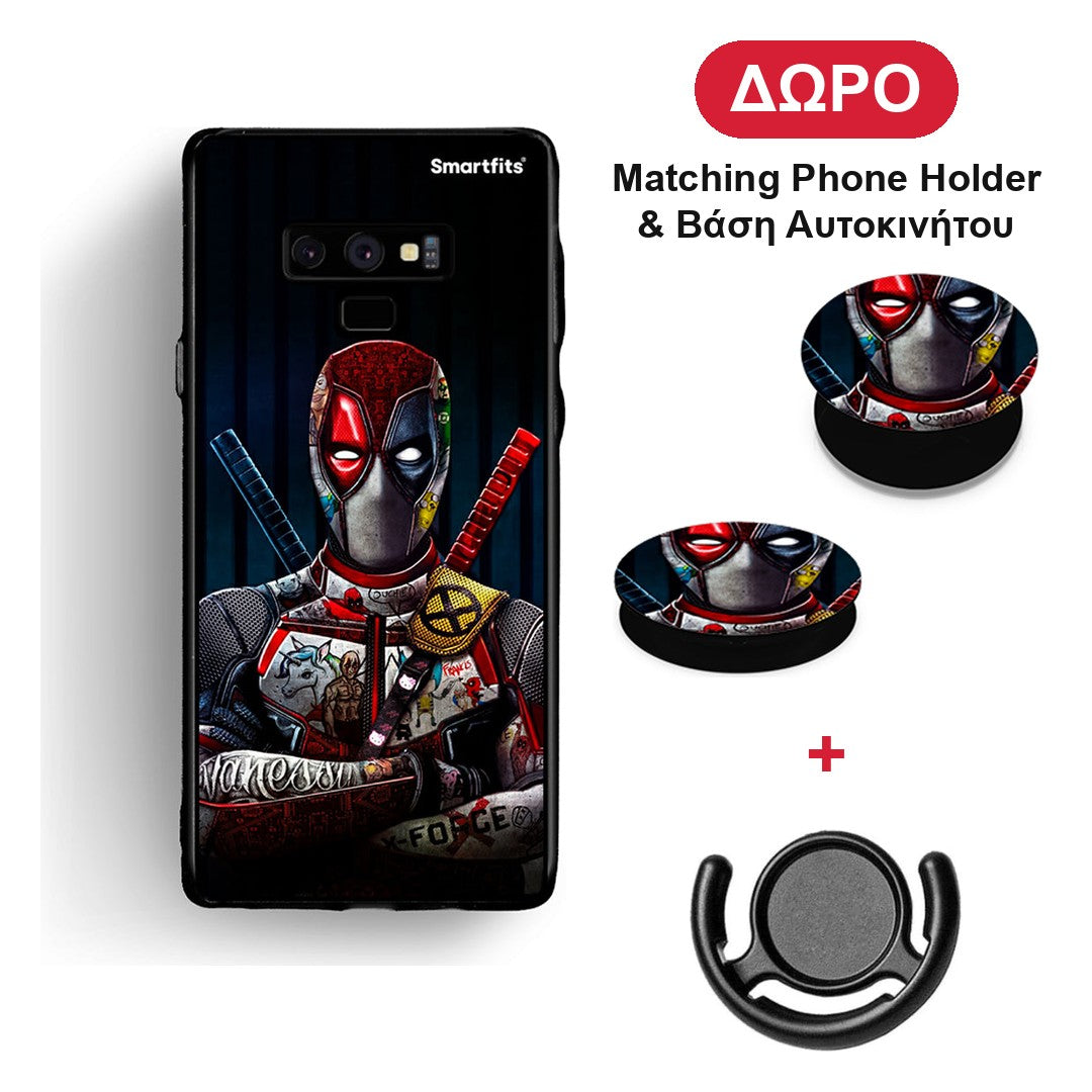 Funny Guy - Samsung Galaxy Note 9 θήκη + Δώρο Phone Holder & Βάση Αυτοκινήτου