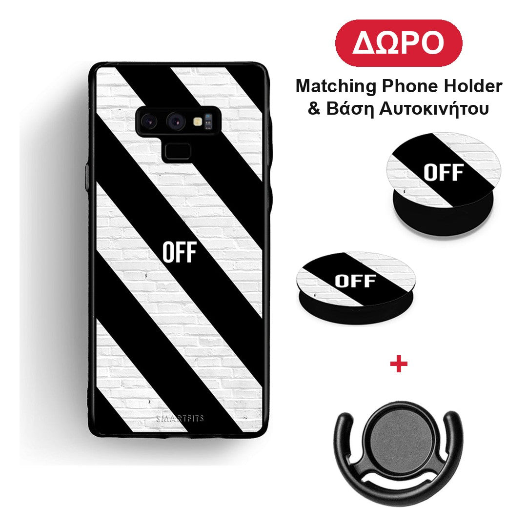 Get Off - Samsung Galaxy Note 9 θήκη + Δώρο Phone Holder & Βάση Αυτοκινήτου