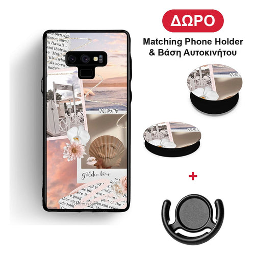 Golden Hour - Samsung Galaxy Note 9 θήκη + Δώρο Phone Holder & Βάση Αυτοκινήτου