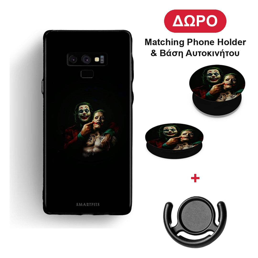 Hero Clown - Samsung Galaxy Note 9 θήκη + Δώρο Phone Holder & Βάση Αυτοκινήτου