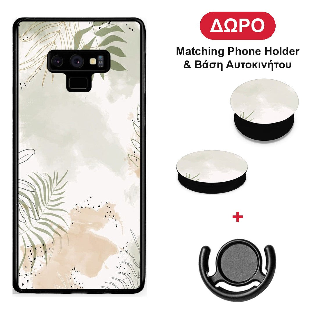 Nude Plants - Samsung Galaxy Note 9 θήκη + Δώρο Phone Holder & Βάση Αυτοκινήτου