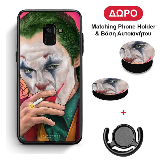PopArt JokesOnU - Samsung Galaxy A8 θήκη + Δώρο Phone Holder & Βάση Αυτοκινήτου