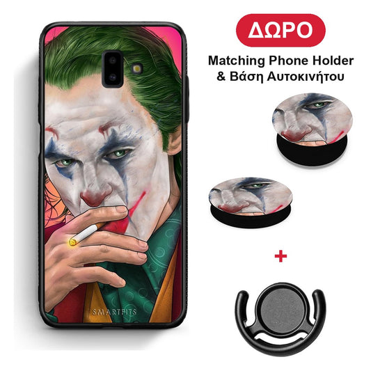 PopArt JokesOnU - Samsung Galaxy J6+ θήκη + Δώρο Phone Holder & Βάση Αυτοκινήτου