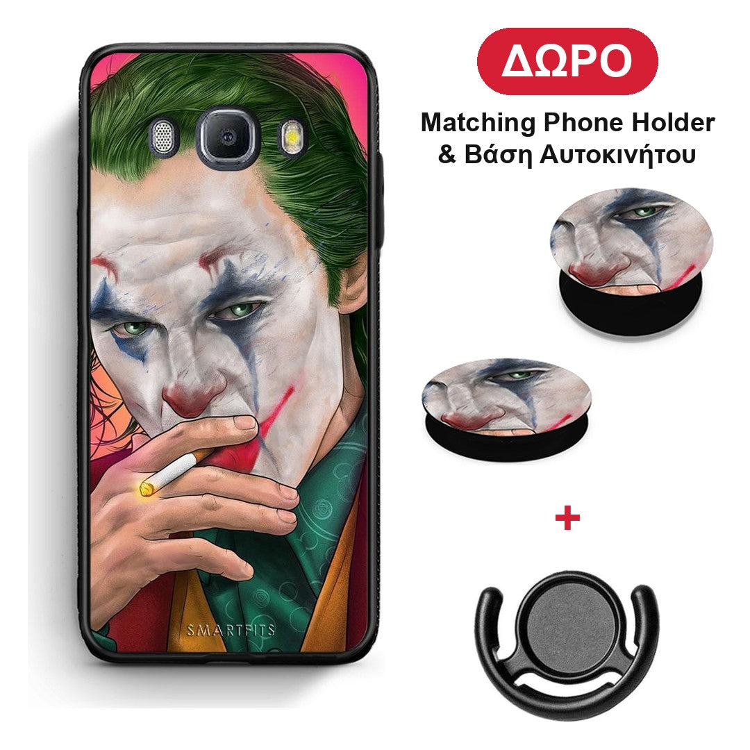 PopArt JokesOnU - Samsung Galaxy J7 2016 θήκη + Δώρο Phone Holder & Βάση Αυτοκινήτου