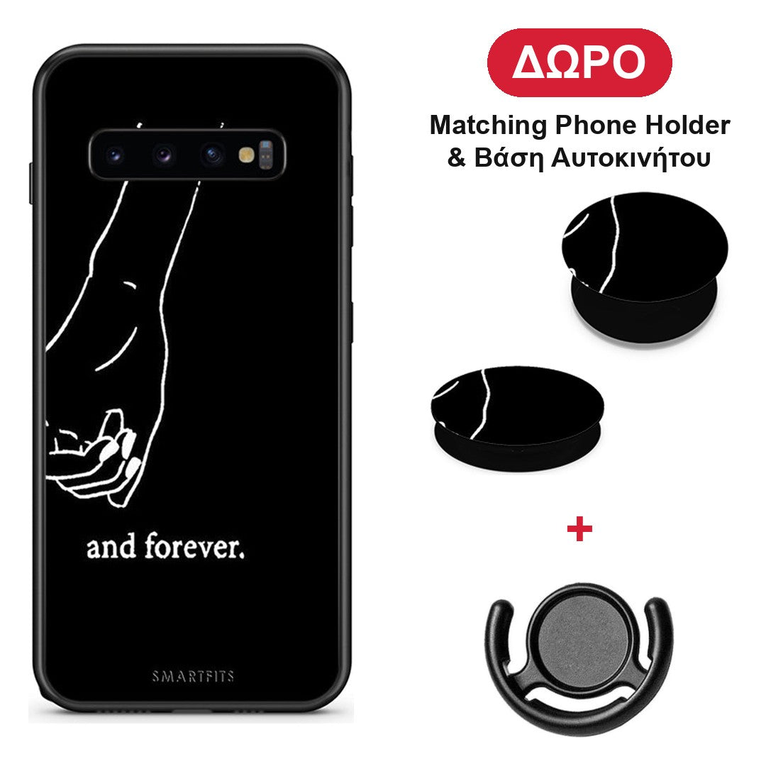 Always & Forever 2 - Samsung Galaxy S10 θήκη + Δώρο Phone Holder & Βάση Αυτοκινήτου