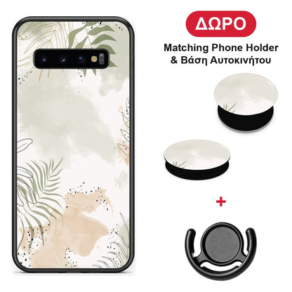Nude Plants - Samsung Galaxy S10 θήκη + Δώρο Phone Holder & Βάση Αυτοκινήτου