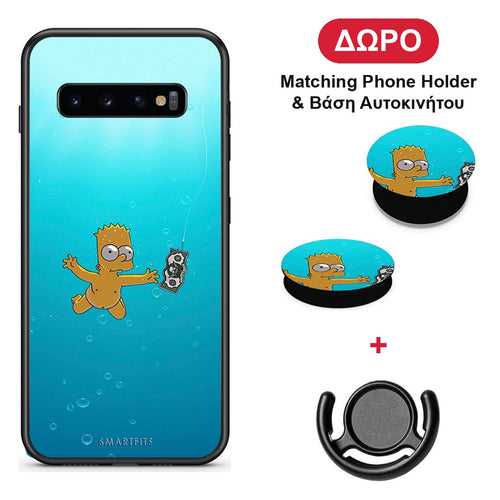Chasing Money - Samsung Galaxy S10+ θήκη + Δώρο Phone Holder & Βάση Αυτοκινήτου